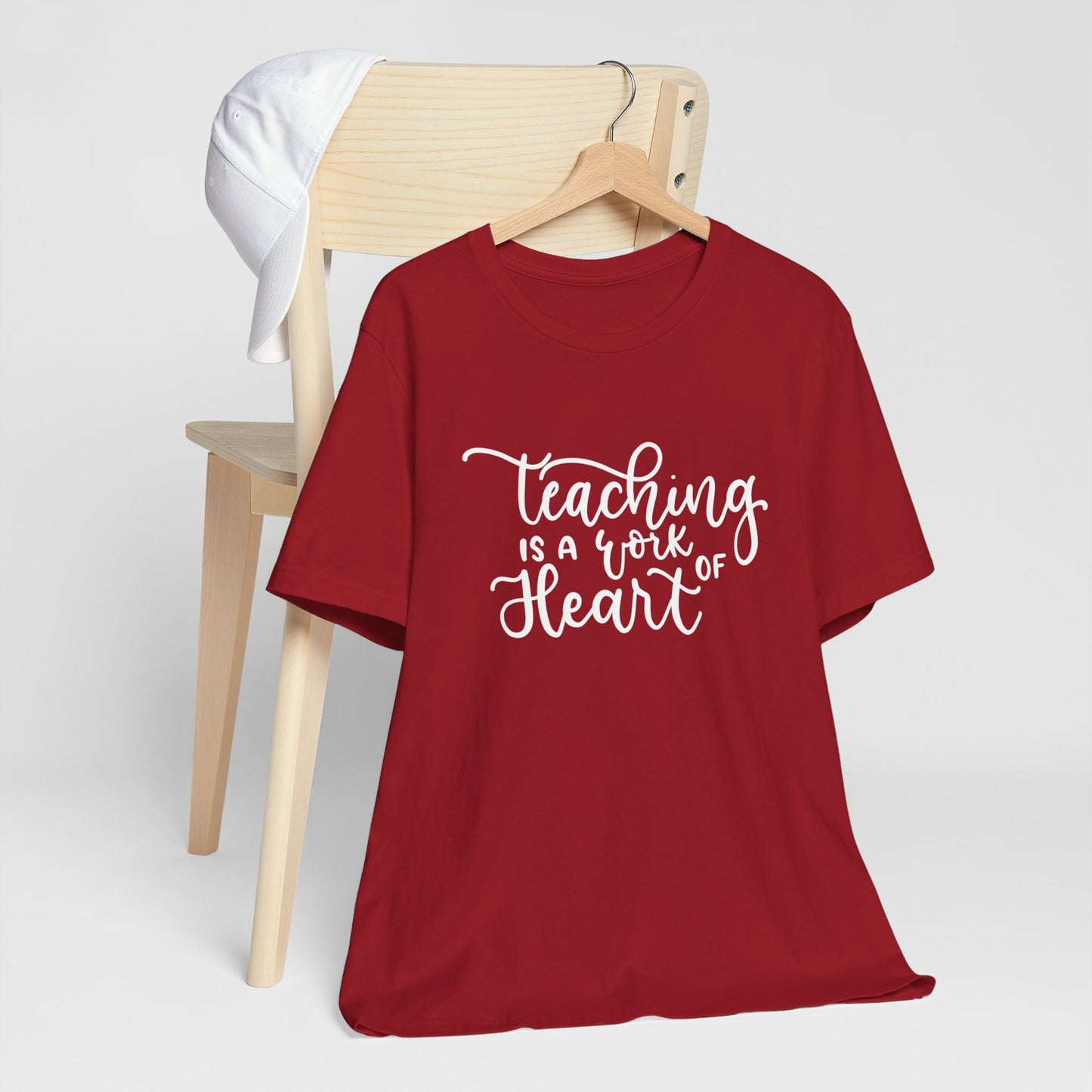 Teaching is a work of Heart Tee