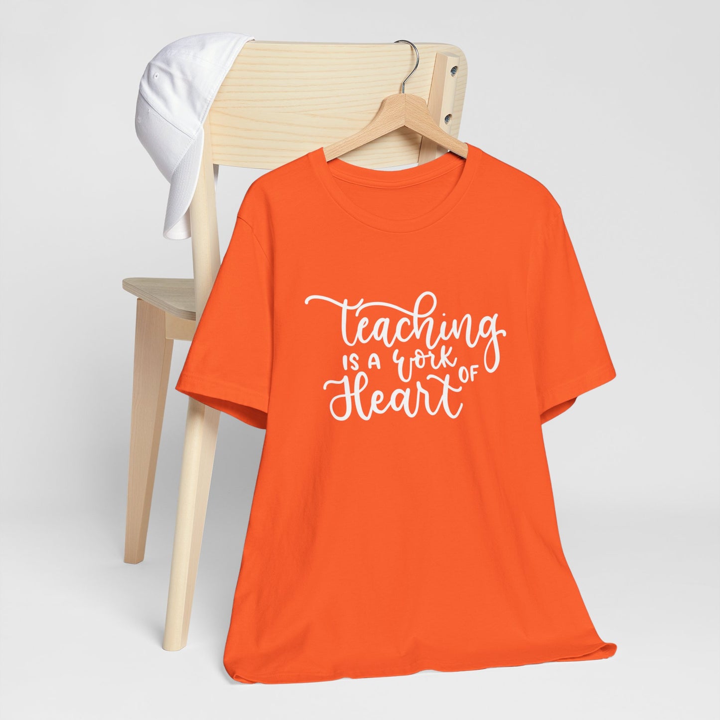 Teaching is a work of Heart Tee