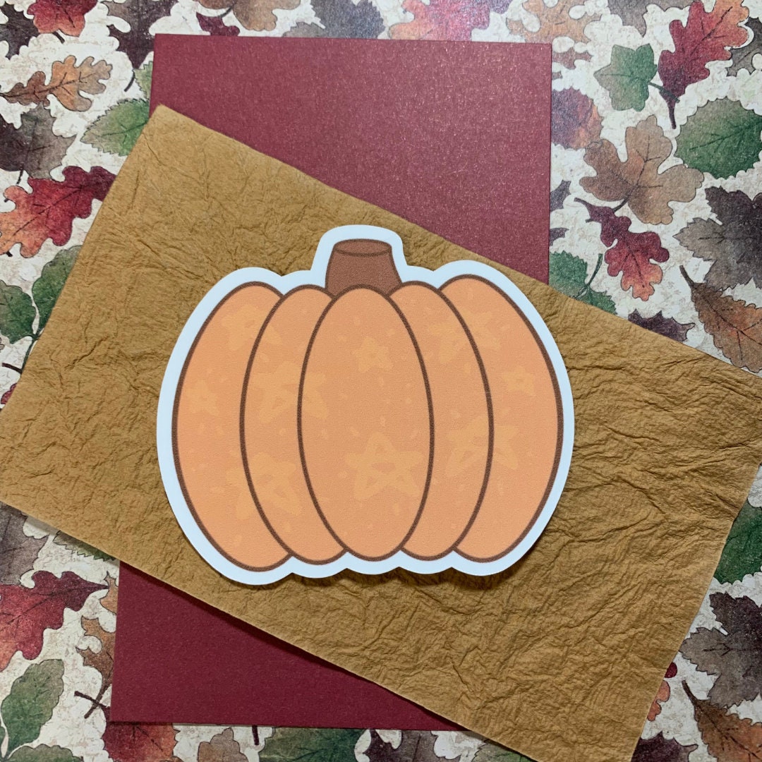 Pumpkin with Star Details | 2.5 x 3