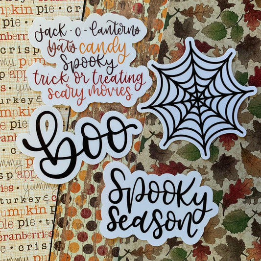 Spooky Season Sticker Pack