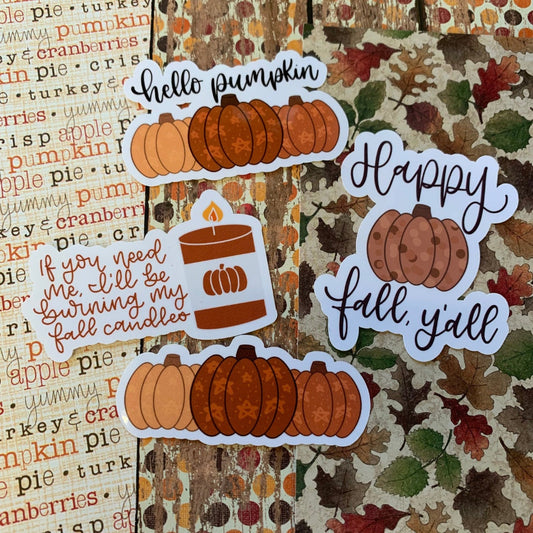 Pumpkin Sticker Pack
