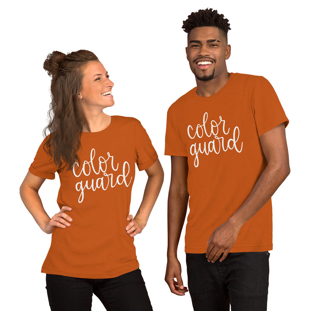 Color Guard Script Unisex T-Shirt