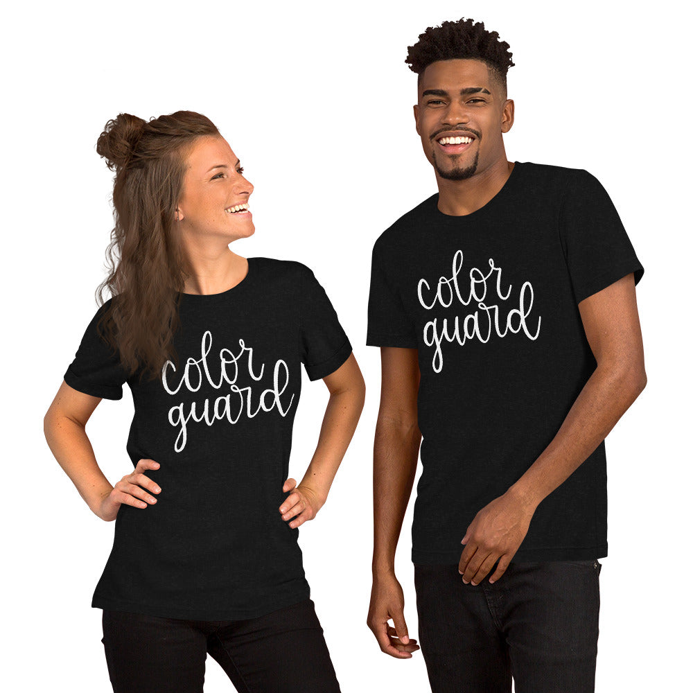 Color Guard Script Unisex T-Shirt