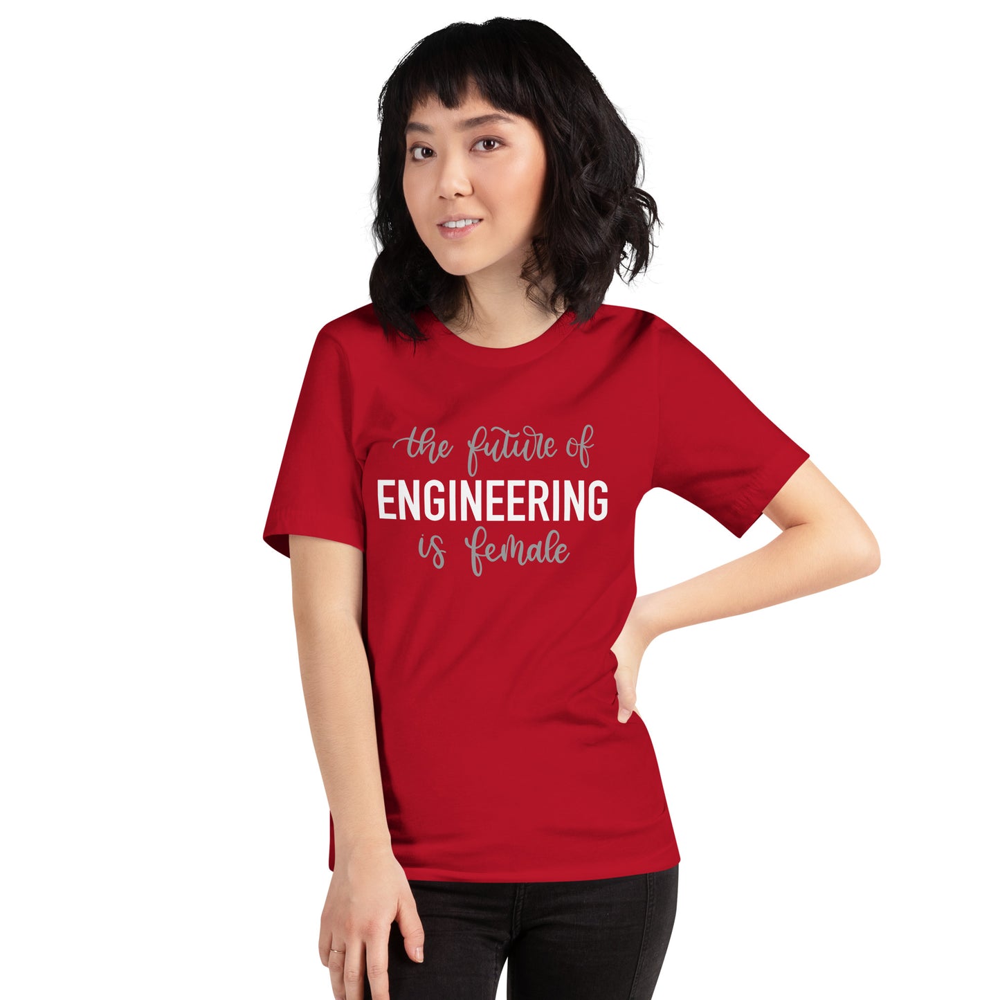 The Future of Engineering is Female Unisex T-Shirt