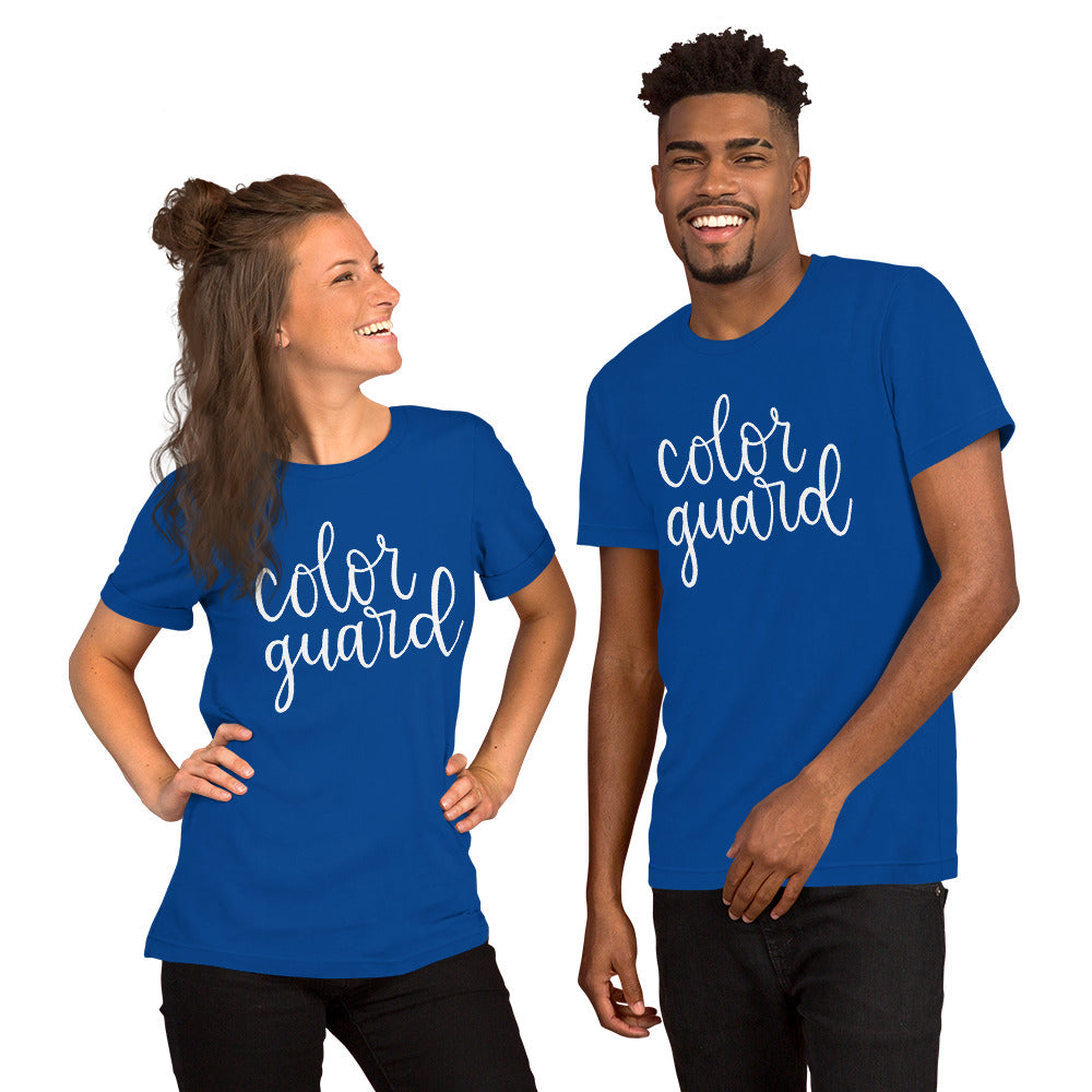 Color Guard Script Unisex T-Shirt